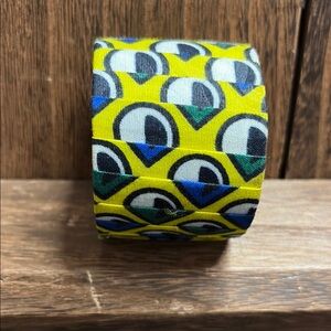 Colorful Patterned Fabric cuff Bracelet